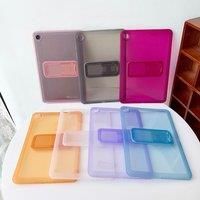 Transparency Stand Case for Samsung Galaxy Tab A9 Plus 2023 11inch TPU Back Cover Shockproof Protective Shell Tablet Case