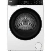 Haier HD80 D357U1 8kg Heat Pump Condenser Dryer in White A Rated Wi Fi