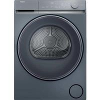 Haier HD90-C367GU1-UK X7 Heat Pump Tumble Dryer 9 Kg Graphite A++ Rated