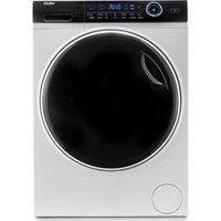 Haier HW100B14979 Freestanding Washing Machine, 10kg Load, 1400rpm Spin, White
