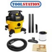 DeWalt DXV23PTA 23L Wet & Dry Vacuum Cleaner with Power Tool Take Off 230V