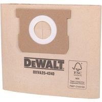 DeWalt DXV15T Toolbox 15L Wet & Dry Vacuum Cleaner Dust Bags (3 Pack)