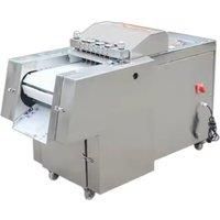 Automatic Chopping Machine Frozen Meat Slicer Mutton Meat Cube Cutting Machine Frozen Chicken Breast Dicing Machine 220V
