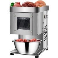 Meat Slicer Automatic Meat Cutter Machine 1500W High-Power Stainless Steel Electric Meat Slicer Shredder Machine
