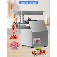 Commercial Home Meat Grinder Electric Duty Stainless Steel Meat Mincer Easy One Button Controls