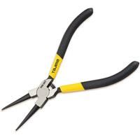 Tajima circlip pliers stop ring pliers inside card and outside card straight curved mouth 7 inches