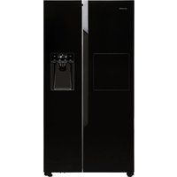 Hisense RS694N4BBF American Fridge Freezer - Black - F Rated