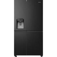 Hisense RS818N4TFE 91cm Frost Free American Fridge Freezer Black