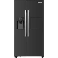 Hisense RS694N4BBE 91cm Frost Free American Fridge Freezer Black