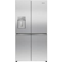 Hisense RQ5P640SYSD PureFlex 91cm Frost Free American Fridge Freezer Stainless