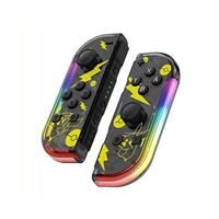 (Pikachu) Wireless Controller For Nintendo Switch, OLED, Lite Gamepad Joystick (L/R) With RGB Right