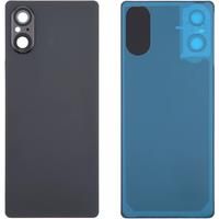 Rear Cover For Sony Xperia 5 V Phone Battery Back Cover with Camera Lens Repair Spare Part