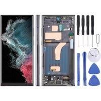 6.72 inch TFT LCD Screen for Samsung Galaxy S22 Ultra SM-S908B Digitizer Full Assembly with Frame Not Supporting Fingerprint