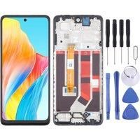 OEM LCD Screen for OPPO A98 5G Digitizer Full Assembly with Frame Phone Parts Display Repair Replacement