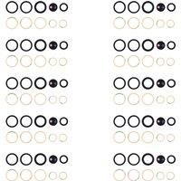 10set Back Camera Lens for Samsung Galaxy S23 Ultra SM-S918B Phone Repair Replacement Parts