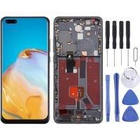 TFT LCD Screen for Huawei P40 Pro Digitizer Full Assembly with Frame Not Supporting Fingerprint Identification