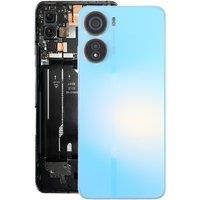 Plastic Battery Back Cover for ZTE Axon 40 Lite with Middle Frame and Camera Lens Cover