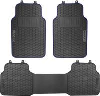 Sparco Pvc Car Mat - Black/Blue