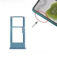 Dual Card Tray For Nokia X10 Phone SIM1 + SIM2 / Micro SD Card Tray Replacement Part