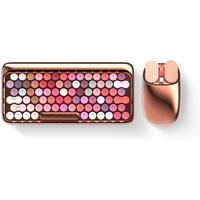 LOFREE DOT Blossom Bluetooth Mechanical Keyboard Rose Gold Bloom Version Tea Shaft Wireless