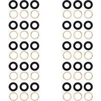 For Samsung Galaxy A54 SM-A546B 10pcs Back Camera Lens Phone Repair Replacement Part