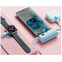 Vention 4800mAh Fast Charging Power Bank - USB-C & Lightning, Portable Backup Battery for iPhone & Android