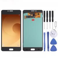 OLED Material LCD Screen For Samsung Galaxy C9 Pro SM-C900 / SM-C9000 Phone Display Touch Panel and