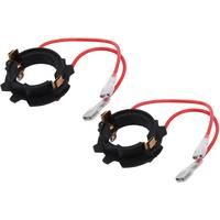 1 Pair H7 LED Headlight Bulb Retainers Holder Adapter for VW Volkswagen Golf 5 MK5 GTI Jetta