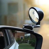 Auxiliary Rear View Mirror Car Adjustable Blind Spot Mirror Wide Angle Auxiliary Rear View Side