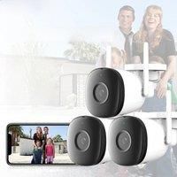 IMOU 3PCS Bullet 2C 4MP Wifi Camera Weatherproof AI Human Detection Outdoor Surveillance IP Camera