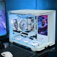Yeah Magic BIFROST 355 MATX Desktop Computer Case Sea View Room Chassis PC Case ARGB Light Strip
