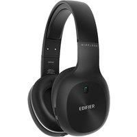 Edifier W800BT Plus Wireless Over-Ear Headphones, Bluetooth Headset with CVC™ 8.0 Call Noise Cancelling, 55H Playback Time, Built-in Microphone, Physical Button and APP Control, Black