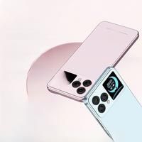 Cubot Hafury V1, Smartphone Android, 16GB RAM(8GB+8GB), 256GB ROM, Dual Screen, 64MP Camera, NFC,