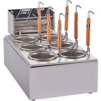 BABEJING Commercial Six Head High Power Noodle Cooking Stove 12L Small Hot Pot Machine Economic Kanto Noodle Cooking Machine