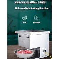 BABEJING Commercial Household Vegetable Cutter, Fully Automatic Electric Meat Cutter, Small Meat Grinder