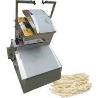 BABEJING Small Stainless Steel Tabletop Italian Pasta Machine, Commercial Electric Noodle Forming Machine