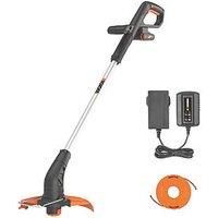 WORX WG157E 18V (20V MAX) Cordless Grass Trimmer, Black