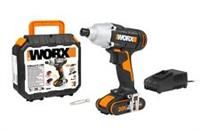 WORX WX291 18V (20V MAX) Cordless Impact Driver with 2.0 Ah Battery