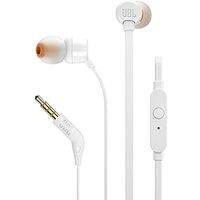 JBL Tune 110 In Ear Headphones, white