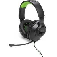 JBL Quantum 100X Gaming Headset - Black, Black