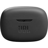 JBL Wave Beam, In-Ear Wireless Earbuds with IP54 and IPX2 Waterproofing, Hands-Free Calling and 32 Hours Battery Life, in Black