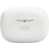 JBL Wave Beam, In-Ear Wireless Earbuds with IP54 and IPX2 Waterproofing, Hands-Free Calling and 32 Hours Battery Life, in White