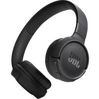 JBL Tune 520BT Wireless On-Ear Headphones Pure Bass Sound, Bluetooth 5.3 and Hands-Free Calls, 57-Hour Battery Life, in Black