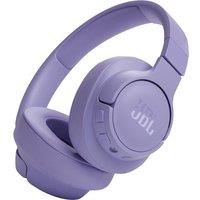 JBL Tune 720BT Wireless On-Ear Headphones with JBL Pure Bass Sound, Bluetooth 5.3, Hands-Free Calls, Audio Cable and 76-Hour Battery Life, Purple