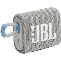 JBL Go 3 Wireless Bluetooth Speaker, Waterproof with 5 Hours of Battery Life, White