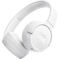 JBL Tune 670NC Wireless On-Ear Headphones, with Adaptive Noise Cancelling, Bluetooth, Lightweight Design and 70 hours Battery Life, in White