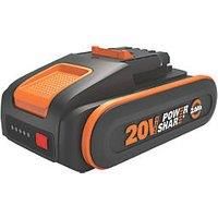 WORX WA3639 PowerShare 20V 2.0Ah Li-ion Battery with Charge Indicator and Overcharge Protection