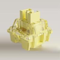 Akko V3 pro Cream Yellow Switch 5 Pin 50gf Linear Switch with Dustproof Stem Compatible with MX