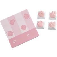 Akko Rock Paper Scissors and Praise Artisan Silicone Keycaps 1u Size OEM Profile for for DIY Customs Mechanical Keyboard