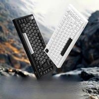 Akko 5075B Plus 75% ISO-UK QWERTY Layout Mechanical Gaming Keyboard Hot Swap Side LED RGB